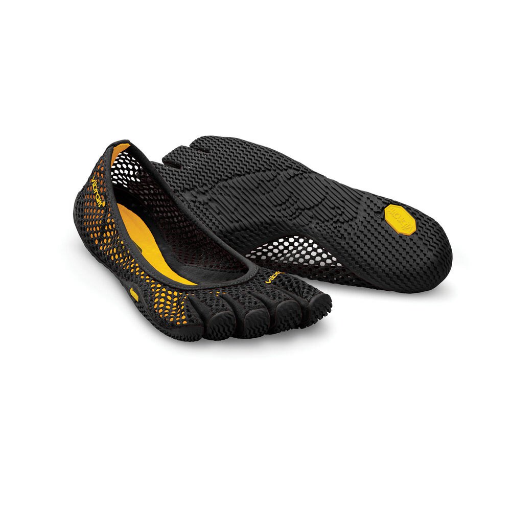 Vibram Five Fingers Womens Barefoot Shoes - Black - Vi-B - 52349-GVEL